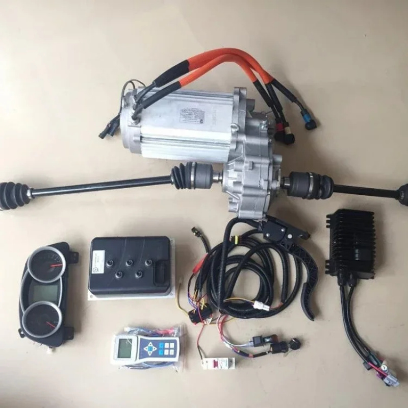 Ev Electric Motor Conversion Kit Car - V KW Ac Ev Araba Tam