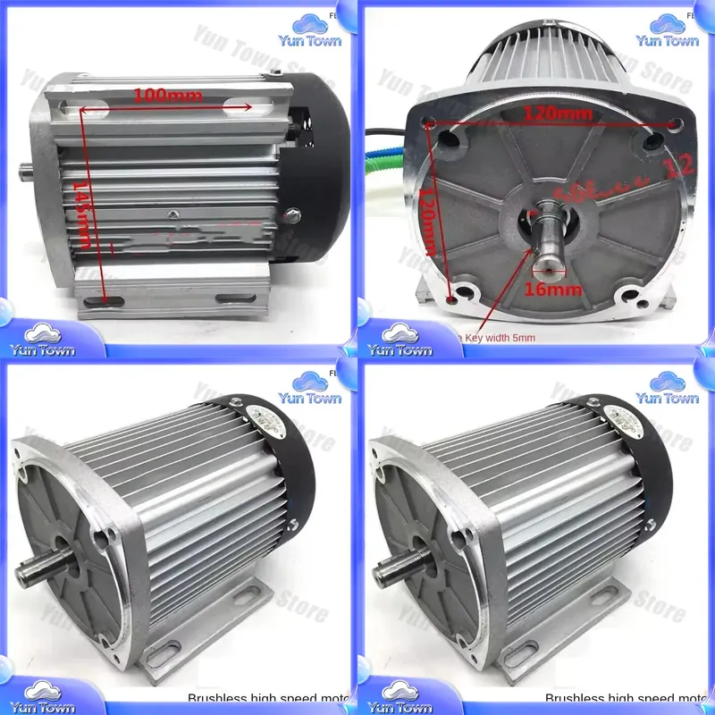 Ev Electric Motor Conversion Kit Car - Elektrikli Araba Modifikasyonu için Fırçasız Motor