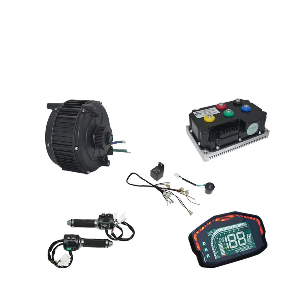 Mid Drive Motor Kit 72V 5000W - Sıcak satış: QS165 V2 35H 5000W