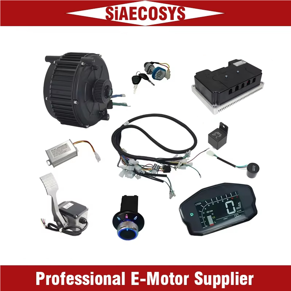 5000W 72V Yüksek Hızlı Orta Ta - Mid Drive Motor Kit 72V 5000W incelemesi ve fiyatı