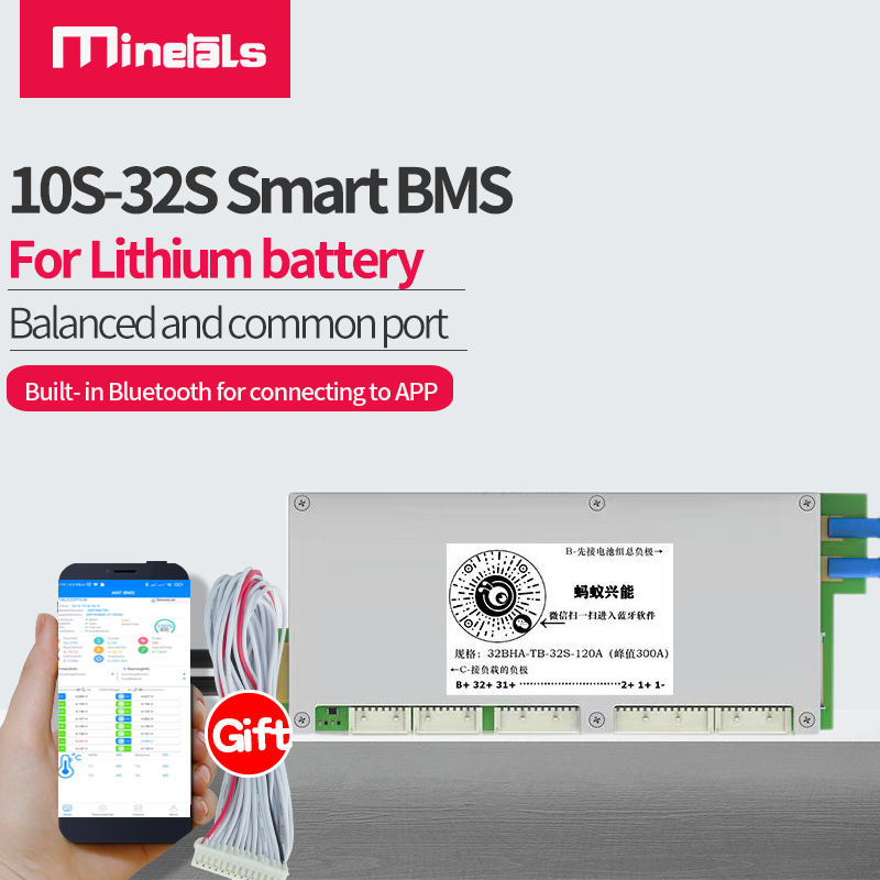10S-32S ANT akıllı BMS 200A 20 - Smart Bms 24S 200A Bluetooth Lifepo4 incelemesi ve fiyatı