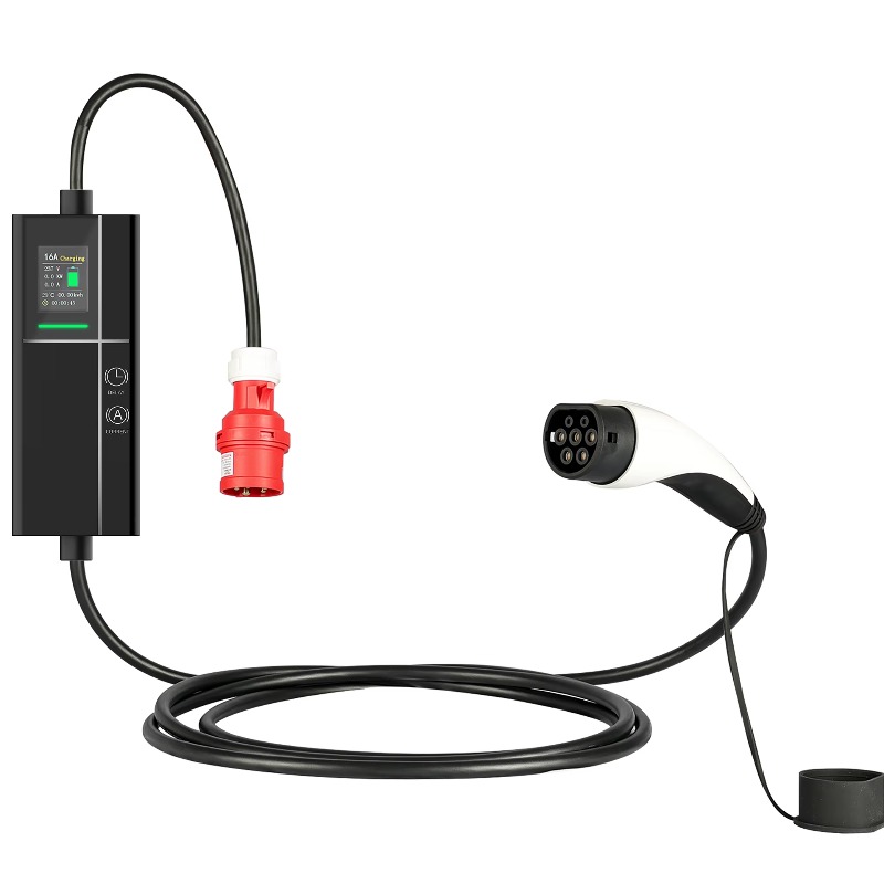 2026 Taşınabilir EV Şarj Cihaz - Type 2 Portable Ev Charger 11Kw Cee incelemesi ve fiyatı