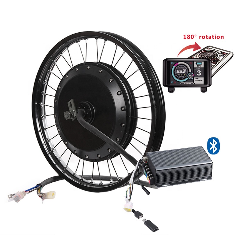 Yüksek Torklu Elektrikli Bisik - Qs Motor 273 8000W Hub Motor incelemesi ve fiyatı