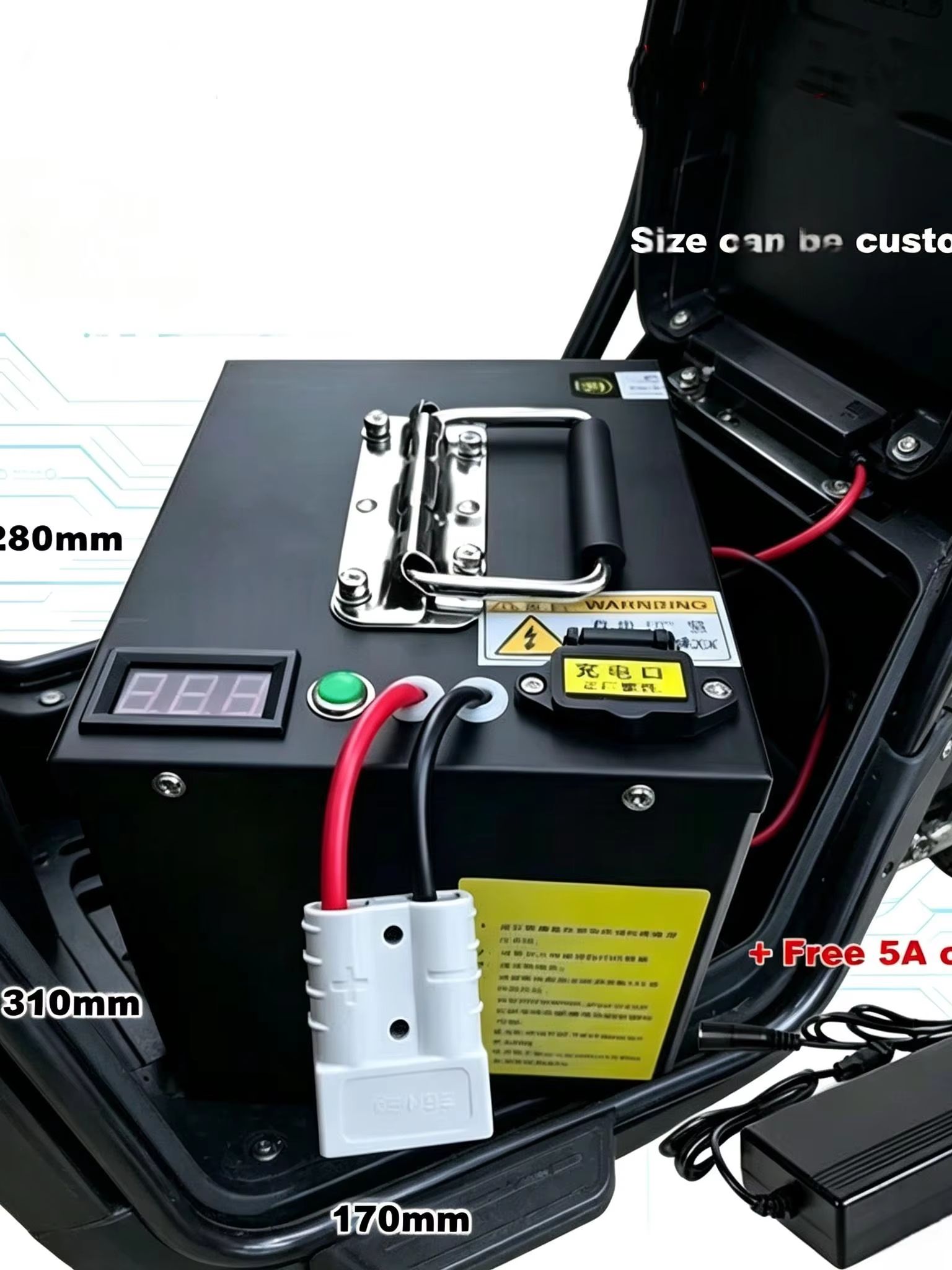 72V Lifepo4 Lityum Pil Paketi  - Lifepo4 72V 100Ah Battery Pack Ev incelemesi ve fiyatı