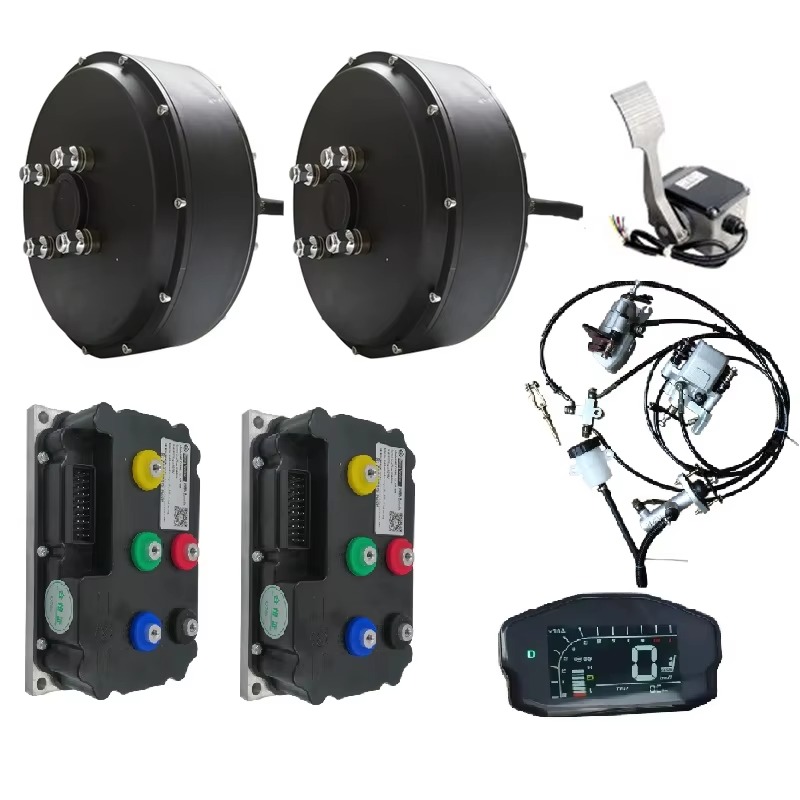 Çift QS 273 8000W 72V Elektrik - Qs Motor 273 8000W Hub Motor incelemesi ve fiyatı