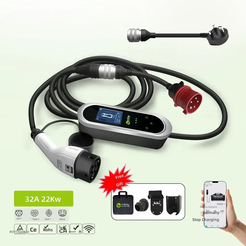 22kW 3 Fazlı EV Şarj Cihazı 32 - Ev Charger Type 2 22Kw 32A 3 Phase incelemesi ve fiyatı