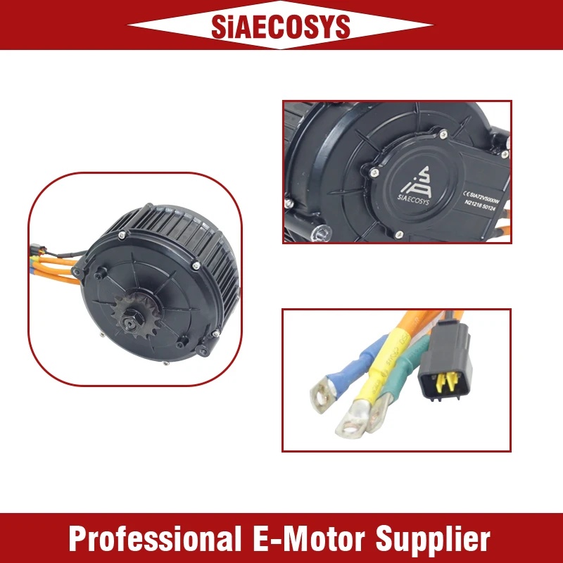QSMOTOR QS165 V2 5000W 35H 72V - Mid Drive Motor Kit 72V 5000W incelemesi ve fiyatı