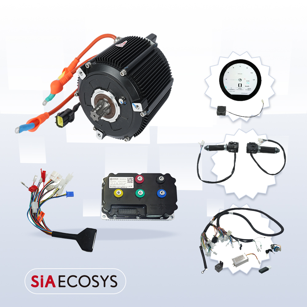 SiAECOSYS 5000W D133A-65 Elekt - Mid Drive Motor Kit 72V 5000W incelemesi ve fiyatı