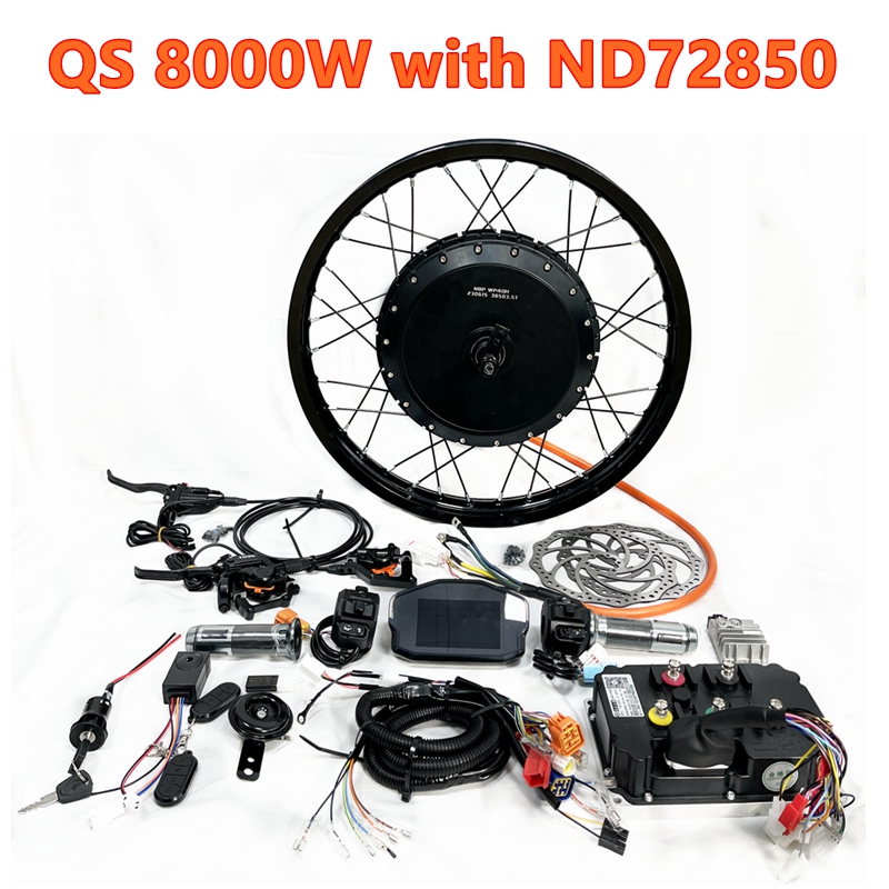 QS273 40H V3 Peak 8000W 150mm  - Fardriver Nd72850 Controller incelemesi ve fiyatı